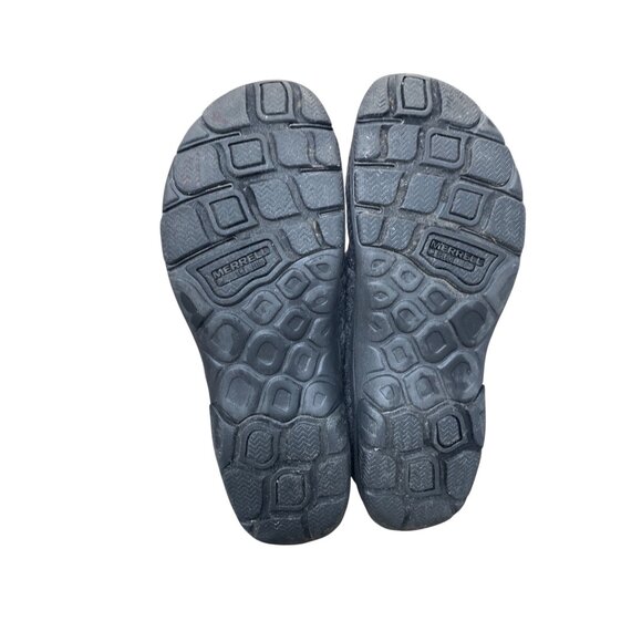 Merrell womans gray wool moc slip on casual shoes sz 8B SKU 9616 - Picture 5 of 10